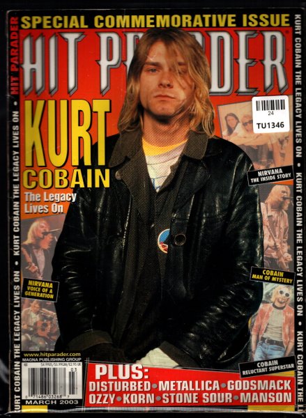 Hit Parader Magazine, March 2003, TU24-1346