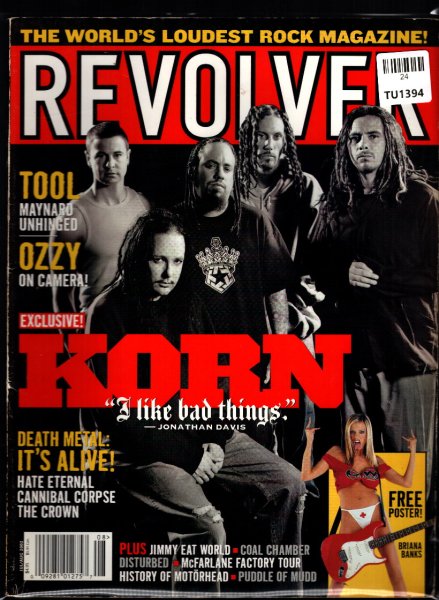Revolver Magazine, July/August 2002, TU24-1394
