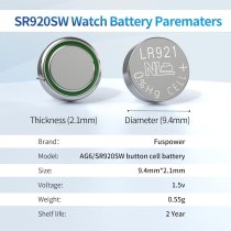 Fuspower-371/370 Battery