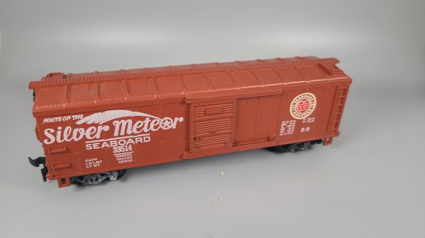 Gilbert, Silver Meteor Seaboard Boxcar, 33514, HO Gauge, TU24-1706