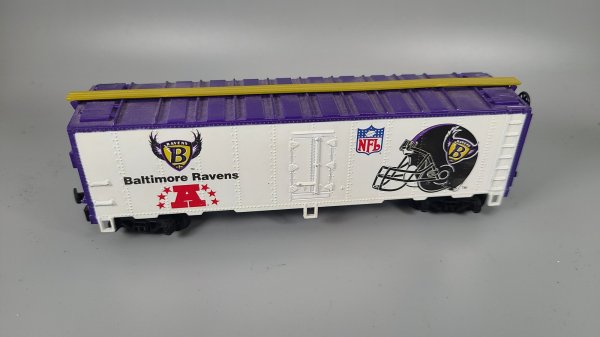 Mantua, Baltimore Ravens Box Car, HO Gauge, TU24-1714