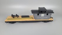 Tyco, Santa Fe Crane Car and Maintenance Car, HO Gauge, TU24-1722