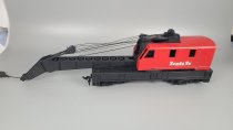 Tyco, Santa Fe Crane Car and Maintenance Car, HO Gauge, TU24-1722