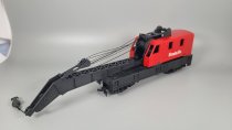 Tyco, Santa Fe Crane Car and Maintenance Car, HO Gauge, TU24-1722