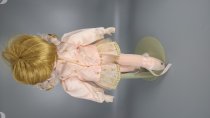 The San Francisco Music Box Company, Vintage, Musical Wind Up Porcelain Doll, TU25-0036