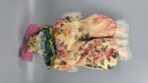 No Name Manufacture, Floral Color Doll, Porcelain, TU25-0051