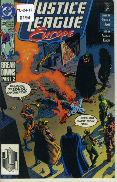 Justice League Europe, Comic, Issue 25, TU2412-194