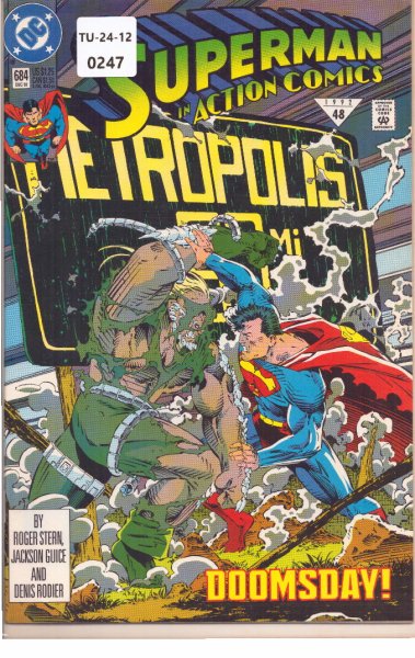 Superman In Action Comics, Comic, Issue 684, TU2412-247