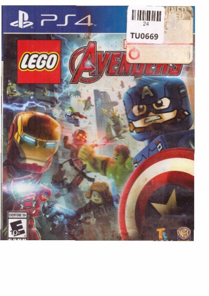 Sony, Play Station 4, Legos, Avengers, Game, TU24-0669