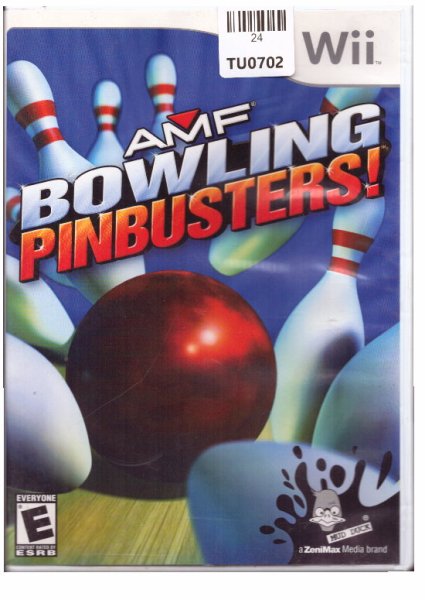 Nintendo, Wii, AMF Bowling Pinbusters, Game, TU24-0702