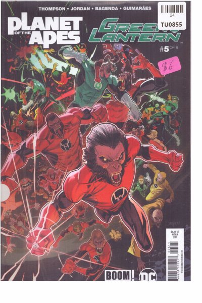 Planet of the Apes and Green Lantern, Comic, Issue 5 of 6, TU24-0855