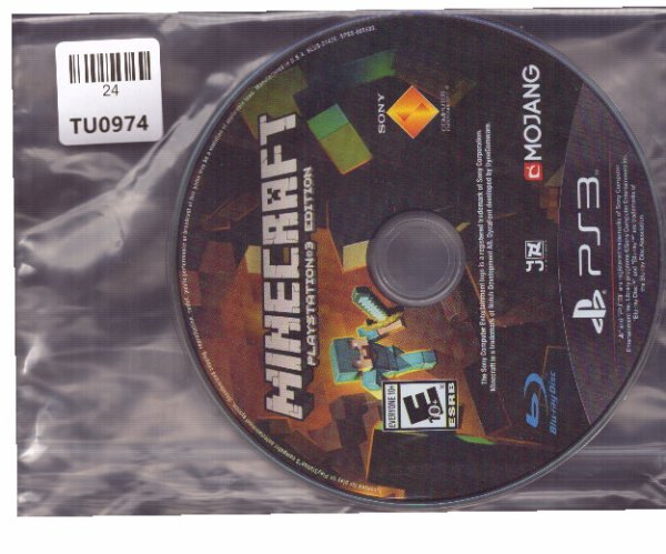 Sony, Play Station 3, Minecraft, Game, TU24-0974