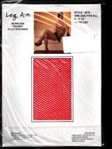 Leg Avenue, Seamless, Fishnet, Body Stocking, LA8670, Red, FA-LA8670-RED