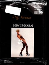 Leg Avenue, Open Crotch, Body Stocking, LA8713, Black, FA-LA8713-BLK