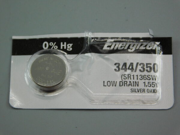 Energizer 344/350 Button Cell Battery