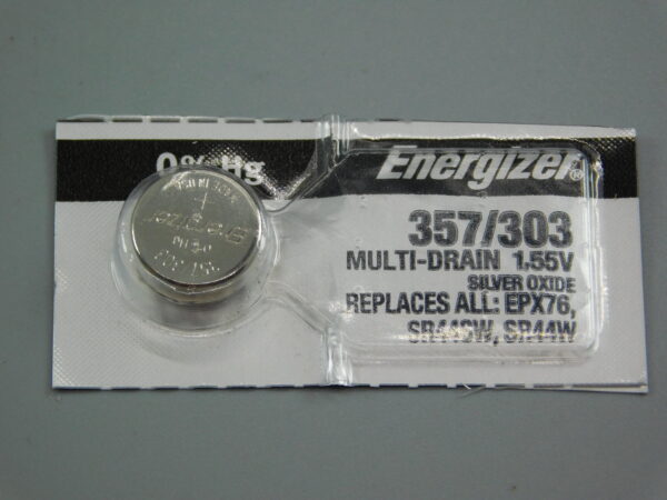 Energizer 357/303 Button Cell Battery