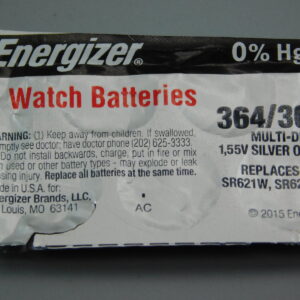 Energizer 364/363 Button Cell Battery 5 Pack